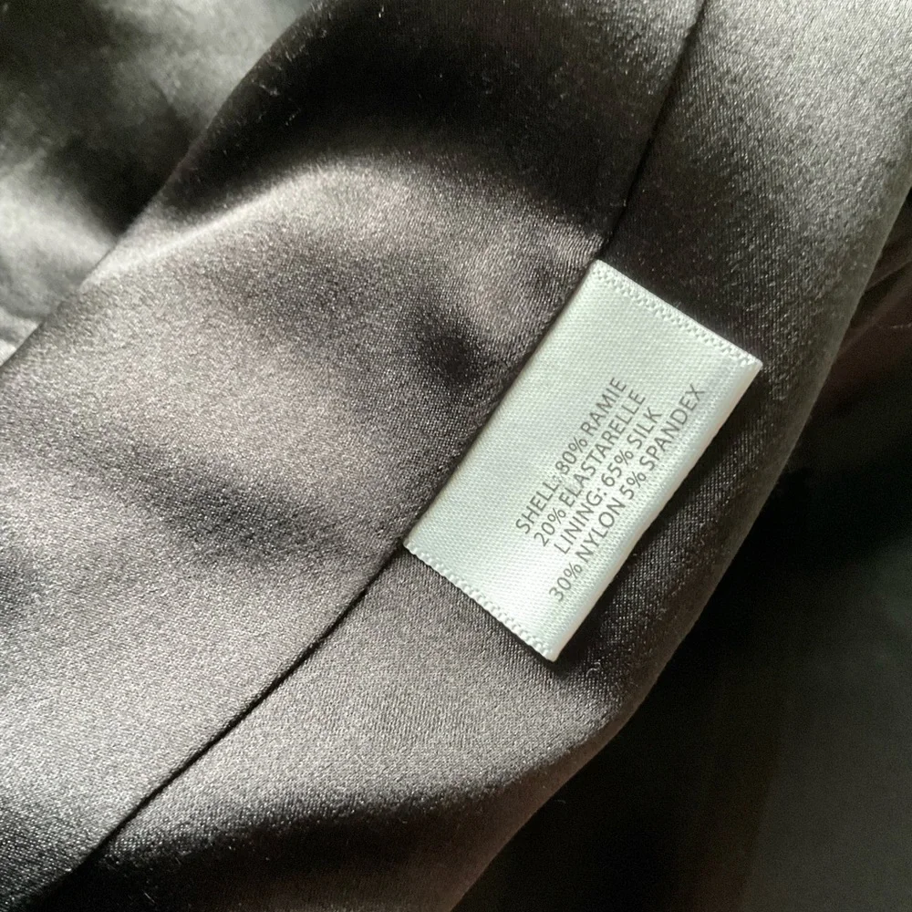 Eileen Fisher‎ Black Zip Blazer Jacket